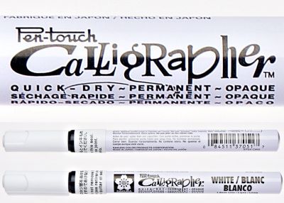 MARKER OLEJOWY SAKURA PEN-TOUCH CALLIGRAPHER 1,8 MM BIALY110